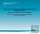 Pioneering Entrepreneurship Research