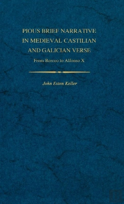 Bertrand.pt - Pious Brief Narrative In Medieval Castilian And Galician Verse
