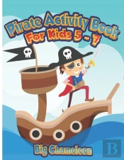 Pirate Activity Book For Kids 5-7