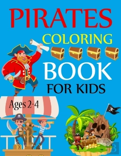 Bertrand.pt - Pirate Coloring Book For Kids Ages 2-4