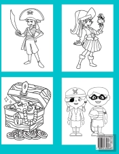 Pirate Coloring Book For Kids