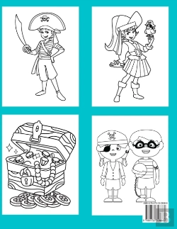 Bertrand.pt - Pirate Coloring Book For Kids