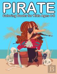 Pirate Coloring Books For Kids Ages 4-8