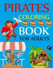 Pirates Coloring Book For Adults