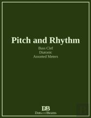 Pitch And Rhythm - Bass Clef - Diatonic - Assorted Meters