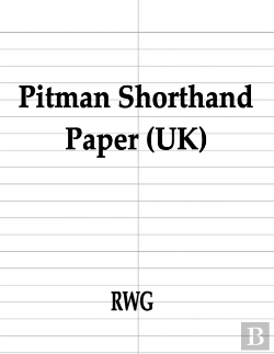 Bertrand.pt - Pitman Shorthand Paper (Uk)