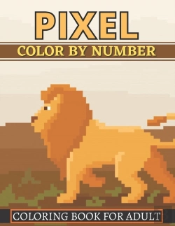 Bertrand.pt - Pixel Color By Number Coloring Book For Adult