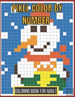 Bertrand.pt - Pixel Color By Number Coloring Book For Adult