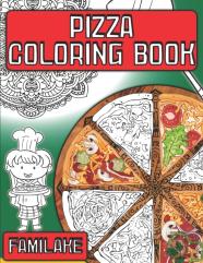 Pizza Coloring Book