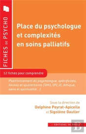 Place Du Psychologue Et Complexité En Soins Palliatifs