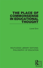 Place Of Commonsense In Educational Thought