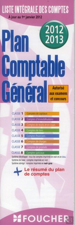 Bertrand.pt - Plan Comptable General 2012-2013