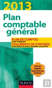 Plan Comptable General 2013 - 17e Ed. - Plan De Comptes & Documents De Synthese