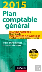 Plan Comptable Général 2015 ; Plan De Comptes Et Documents De Synthèses
