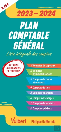 Bertrand.pt - Plan Comptable General 2023-2024 - Liste Integrale Des Comptes