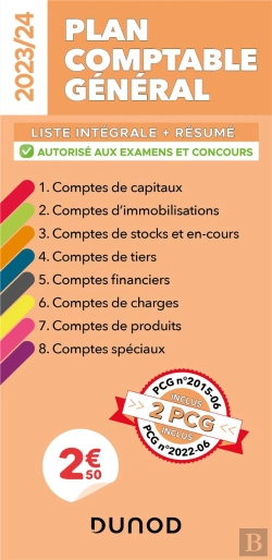 Bertrand.pt - Plan Comptable General 2023/24 - Liste Integrale Des Comptes