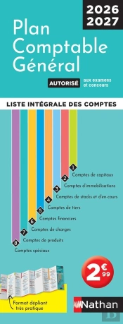 Plan Comptable Général (Édition 2026/2027)