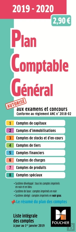 Bertrand.pt - Plan Comptable General - Pcg - 2019-2020