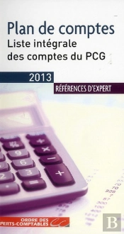 Plan De Comptes 2013. Liste Integrale Des Comptes