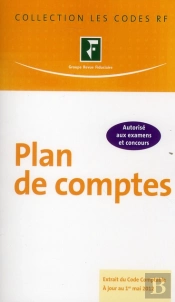Plan De Comptes. Extrait Du Code Comptable A Jour Du 1er Mai2012.