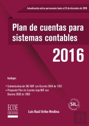 Plan De Cuentas Para Sistemas Contables 2016