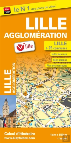 Bertrand.pt - Plan De Ville De Lille Agglomeration