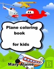 Plane Coloring Book