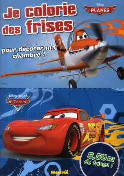 Bertrand.pt - Planes/Cars Je Colorie Des Frises