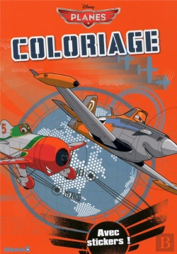 Bertrand.pt - Planes ; Coloriage Avec Stickers