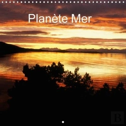 Bertrand.pt - Planete Mer Calendrier Mural 2018 300 300 Mm Square
