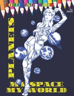Bertrand.pt - Planets My Space My World Coloring Book For Adult