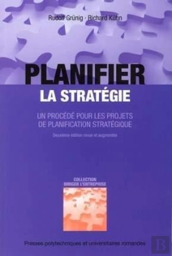 Bertrand.pt - Planifier La Stratégie ; Un Procédé Pour Les Projets De Planification Stratégique