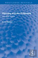 Planning And The Politicians