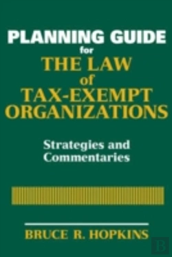 Bertrand.pt - Planning Guide For The Law Of Tax-Exempt Organizations