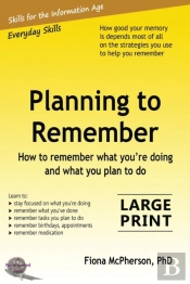 Planning To Remember