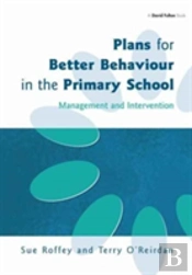 Plans For Better Behaviour In The Primary School