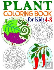 Plant Coloring Book For Kids