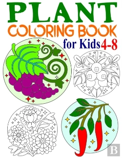 Bertrand.pt - Plant Coloring Book For Kids