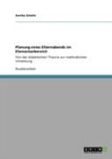 Planung Eines Elternabends Im Elementarbereich