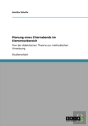 Planung Eines Elternabends Im Elementarbereich