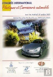 Plastiques Et Carrosserie Automobile ; Congres International 26-27 Octobre 2000