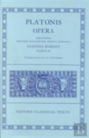 Plato Opera Vol. Ii
