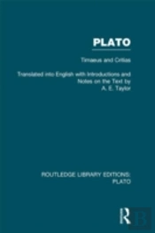 Plato: Timaeus And Critias (Rle: Plato)