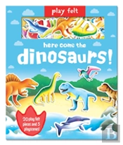 Play Felt Here Come The Dinosaurs - Activity Book