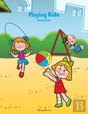 Playing Kids Coloring Book 1