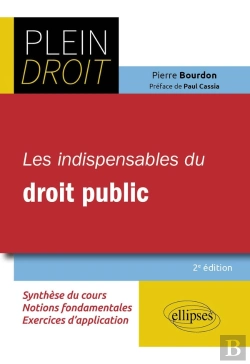 Bertrand.pt - Plein Droit : Les Indispensables Du Droit Public (2e Édition)