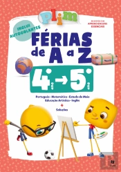 PLIM! Férias de A  a Z - 4.º > 5.º Ano - 2023
