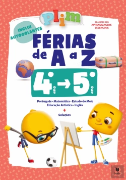 Bertrand.pt - PLIM! Férias de A  a Z - 4.º > 5.º Ano - 2023