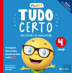 Bertrand.pt - PLIM! Tudo Certo 4.º Ano