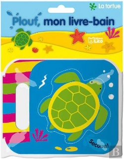 Bertrand.pt - Plouf, Mon Livre-Bain : La Tortue